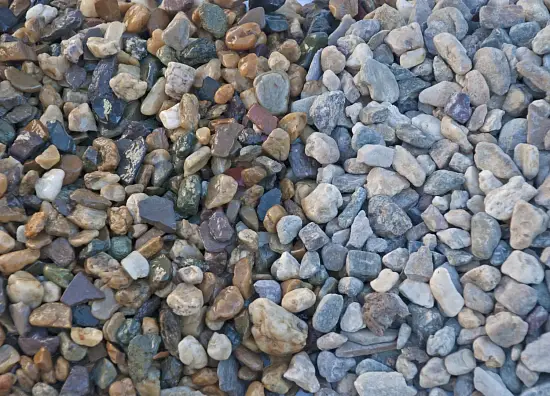 Каменная крошка "Речная галька цветная", 5-20 мм, 1000 кг, биг-бэг