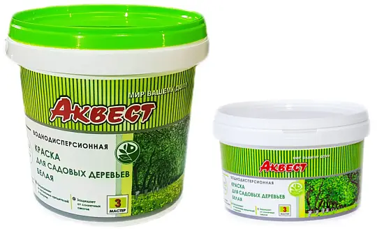 Садовая побелка (жидкая, акриловая, высокопрочная), 3 кг