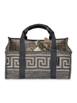 Сумка для дров Боярская "Никита" серая, шт