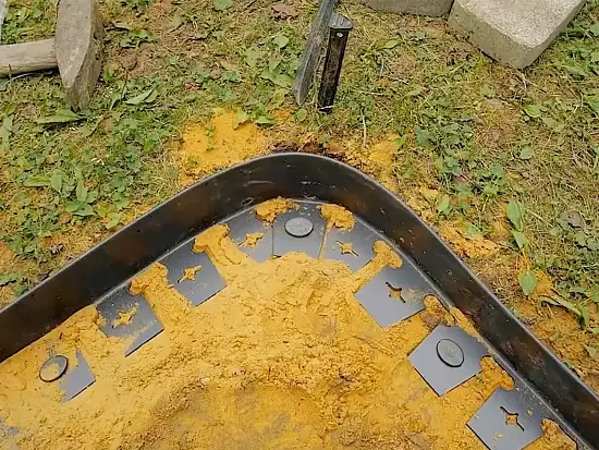 Бордюр секциями ГеоПластБорд "Стафф"  45, черный, 0,045 x 2.0 м, шт