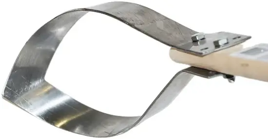 Плоскорез «Стриж» средний (нерж. сталь) с черенком, шт