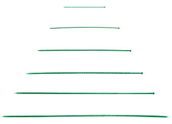 Колья для подвязки, композитные, h 230 см, 5 шт/уп