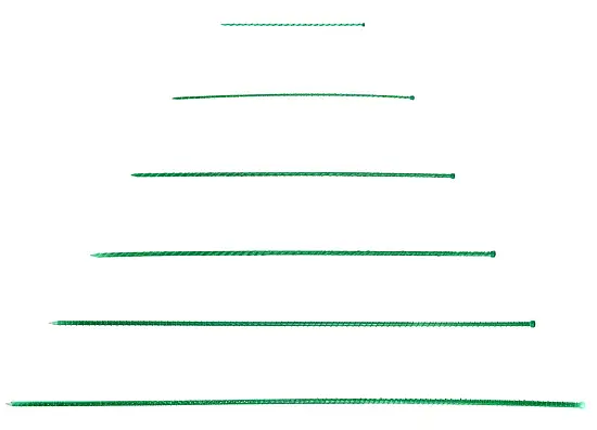 Колья для подвязки, композитные, h 180 см, 10 шт/уп