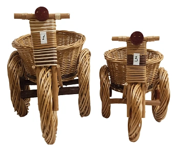 Цветочница "велосипед" №1, шт 