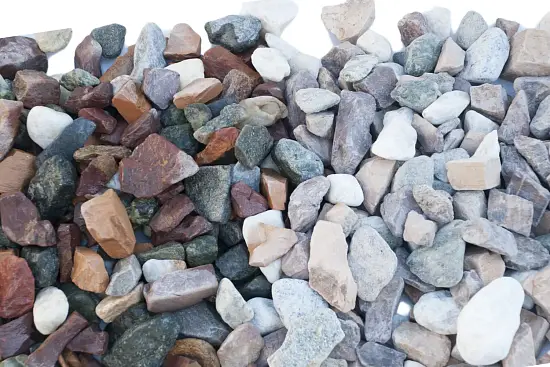 Каменная крошка Микс разноцветный ГАЛТОВАННЫЙ, 20-40 мм, 10 кг