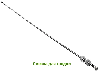 Грядка фактурная из ПВХ, графит, 2,0 х 0,9 х 0,2 м, уп