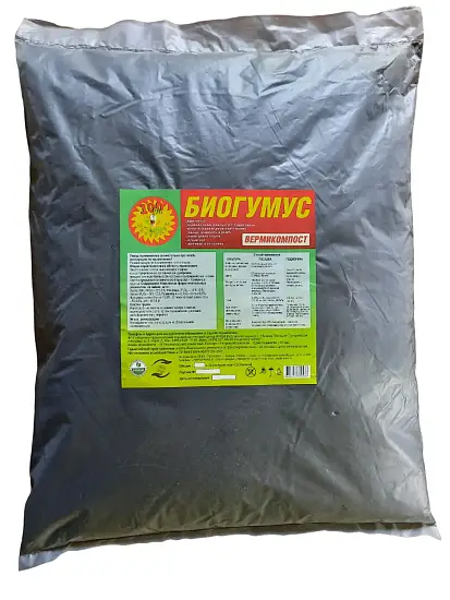 Биогумус Вермикомпост, Технолог, 10 л