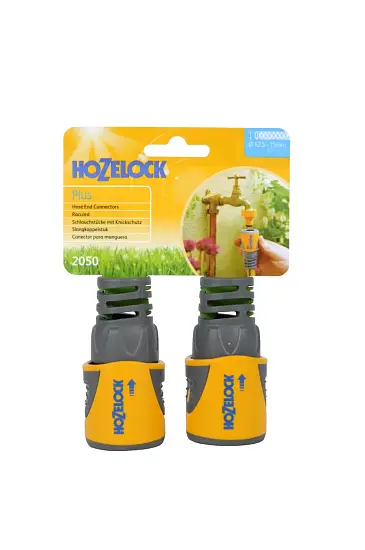 Hozelock 2050 Коннектор для концов шлангов Plus (12,5 мм и 15 мм), шт