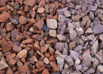 Каменная крошка Яшма бордовая, 10-20 мм, 10 кг