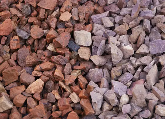 Каменная крошка Яшма бордовая, 10-20 мм, 1000 кг, биг-бэг