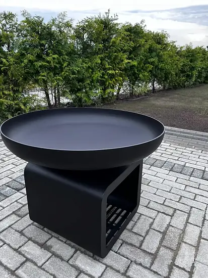 Костровая чаша «Глубокая СUBE» 900 мм