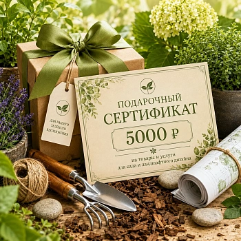 Подарочный сертификат "Мульча.рф" 5 000 руб.