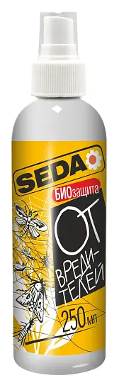 SEDA БИОзащита от вредителей, флакон 250 мл