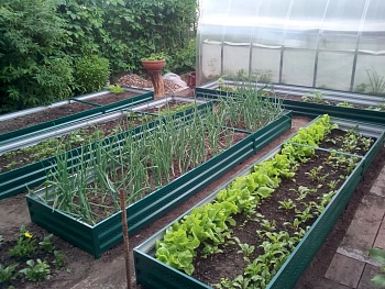 Грядка Perfo металл, 0,2 * 2,0 * 1,0 м, уп