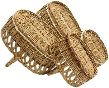 Набор корзин "Польша", в наборе 4 шт 