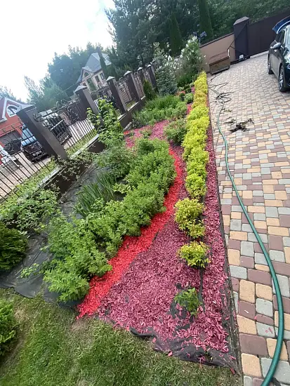 Щепа декоративная, желтая, 60 л