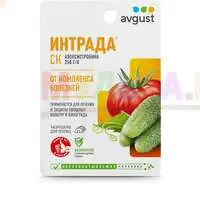 Avgust-Интрада защитит томаты и огурцы от грибковых болезней