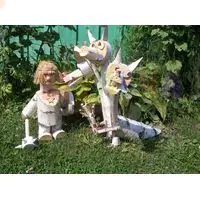 Былинные герои и чудовища на вашем участке