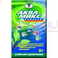Комплекс микроэлементов АКВАМИКС - универсальная подкормка для плодовых и декоративных растений