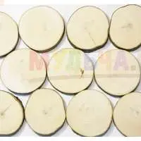 Чтобы украсить баню и сауну используйте спилы осины