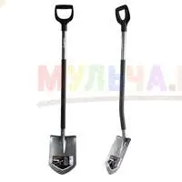 Штыковая лопата для тяжелых и трудоемких земляных работ