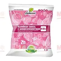 Калийная смесь повышает выносливость растений, улучшает качество плодов