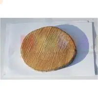 Шлифованные деревянные спилы для украшения садовой мебели