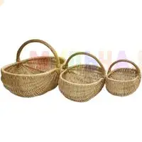 Корзины из лозы для переноски и хранения продуктов питания