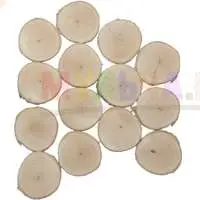 Березовые спилы для садового декора