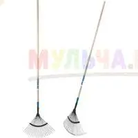 Компактные веерные грабли - надежный и долговечный инструмент