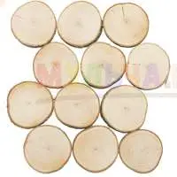 Для украшения дома и дачи - спилы ольхи