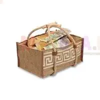 Прочная сумка для дров, которую можно взять на дачу и на пикник