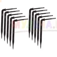 Угловая капельница обеспечит точечный полив прямо под корень растения