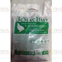 Органическое удобрение на основе перепелиного помета