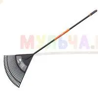 Легкие веерные грабли для дачи