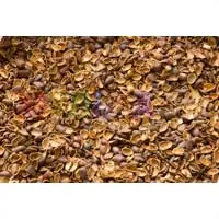 Скорлупа кедрового ореха – мульча для клумбы