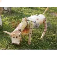 Забавный бычок украсит ваш участок