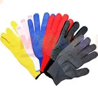 Легкие нейлоновые перчатки разных расцветок