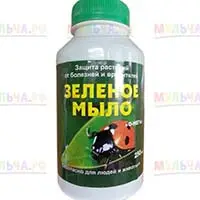 Зеленое мыло - инсектицид безопасный для растений